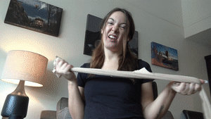 asslegsthighsandties.com - Cindy Demonstrates Gags thumbnail