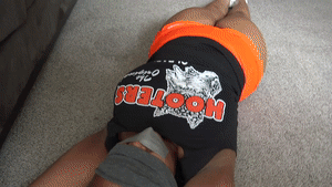 asslegsthighsandties.com - Penny Hooters Waitress Tied Up thumbnail